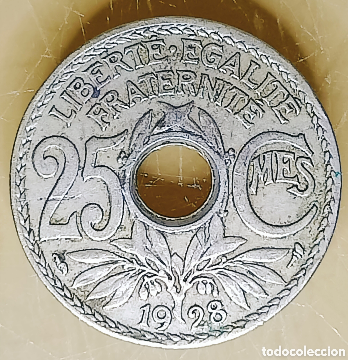 Coins with Errors: Moneda Francia-1928- RARO ERROR