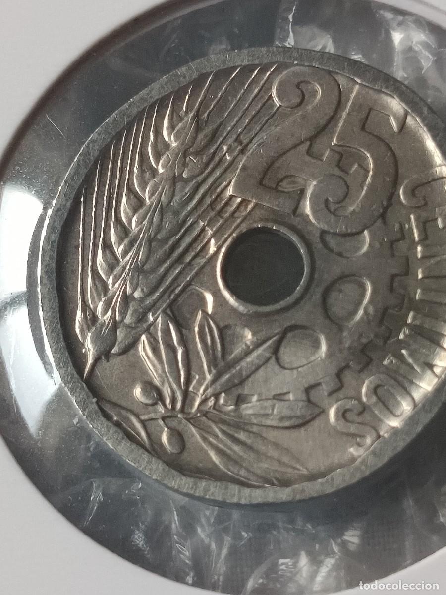 Monedas con errores: 25 c&eacute;ntimos 1934 canto grueso - Foto 10