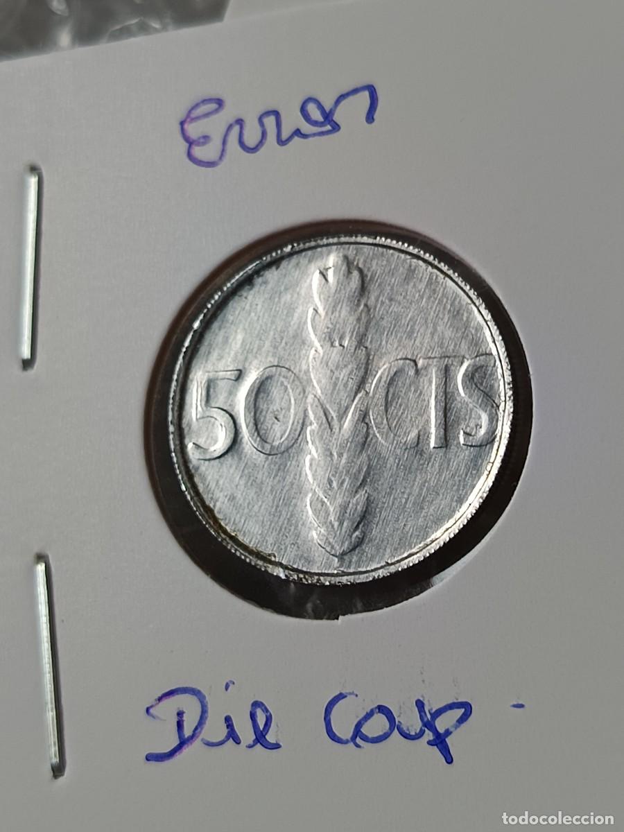 Monedas con errores: 50 c&eacute;ntimos 1975 error die cap - Foto 8