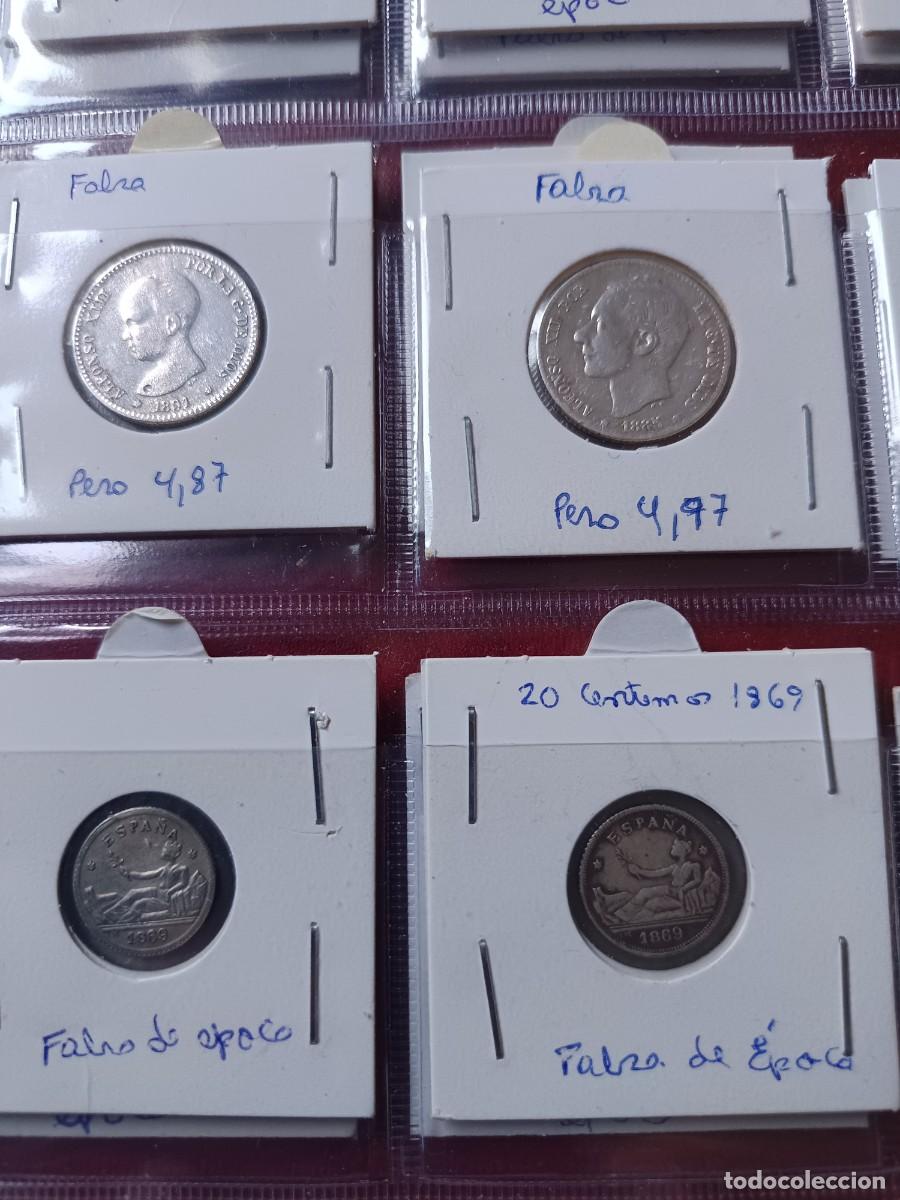 M&uuml;nzen mit Fehlern: Lote 40 monedas falsas y falsas de epoca