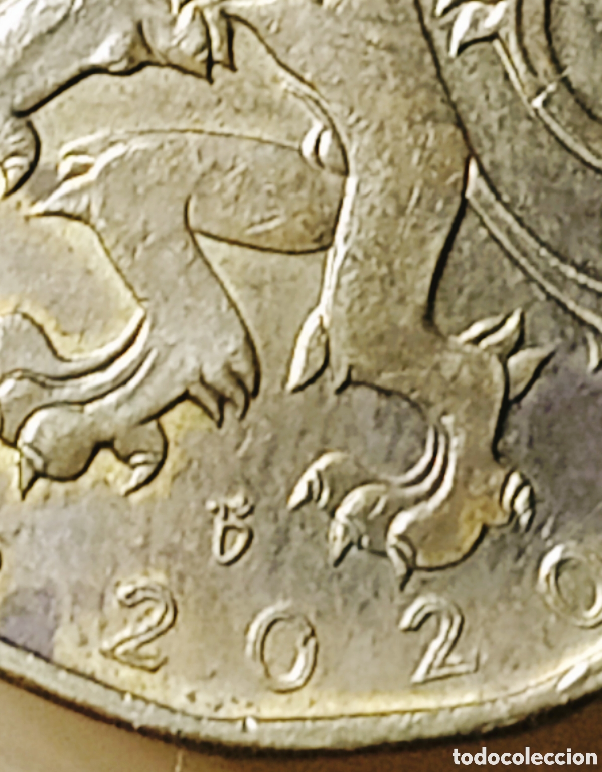 Monedas con errores: Moneda Rep&uacute;blica Checa(2020) Error de Acu&ntilde;aci&oacute;n - Foto 12