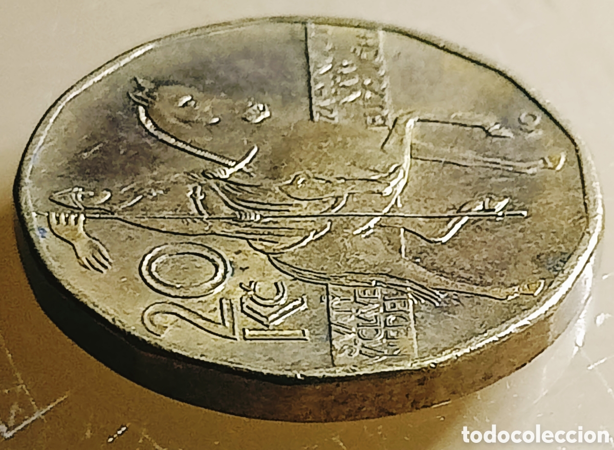 Monedas con errores: Moneda Rep&uacute;blica Checa(2020) Error de Acu&ntilde;aci&oacute;n - Foto 17