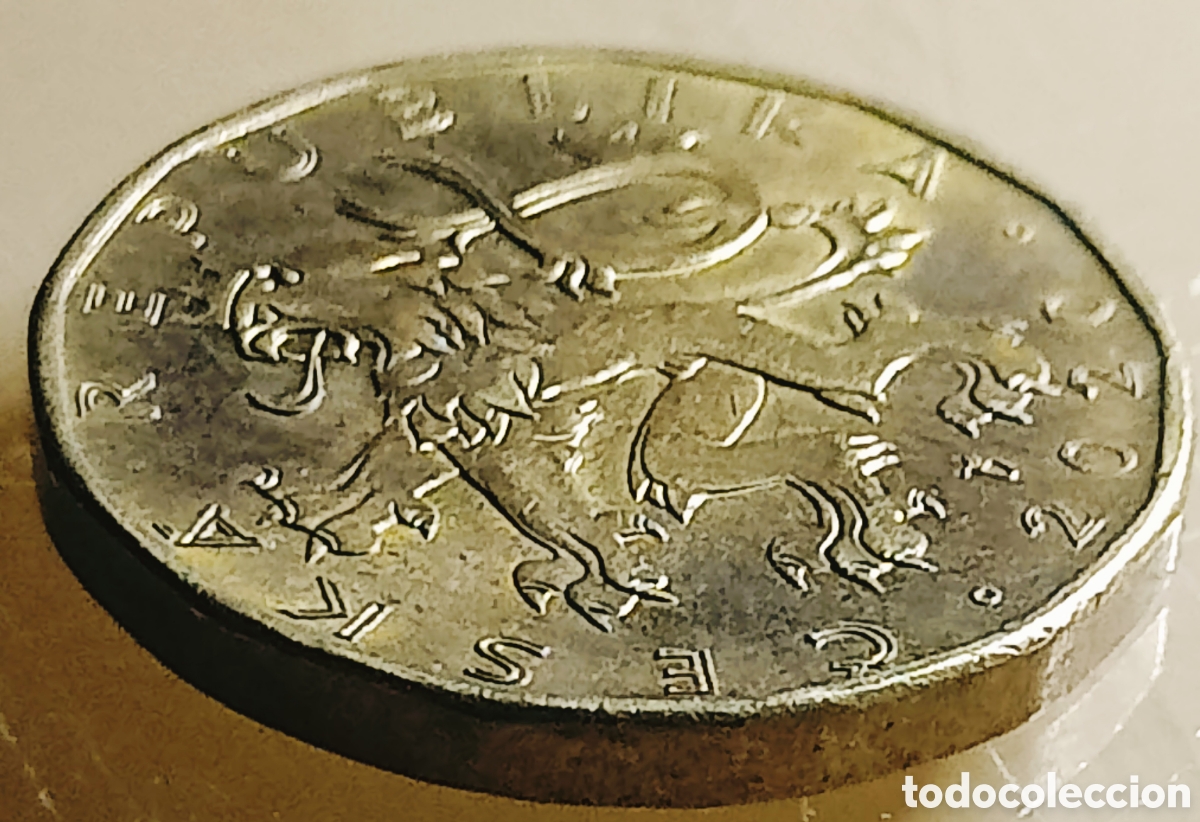 Monedas con errores: Moneda Rep&uacute;blica Checa(2020) Error de Acu&ntilde;aci&oacute;n - Foto 20