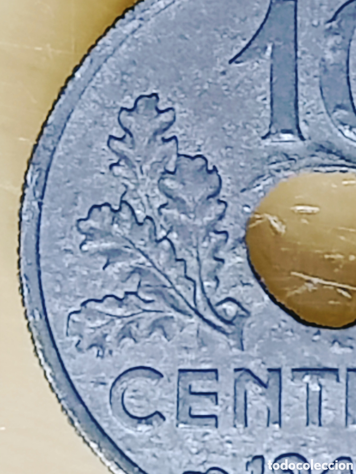 Monedas con errores: Moneda Francia (1942) error m&uacute;ltiple - Foto 8