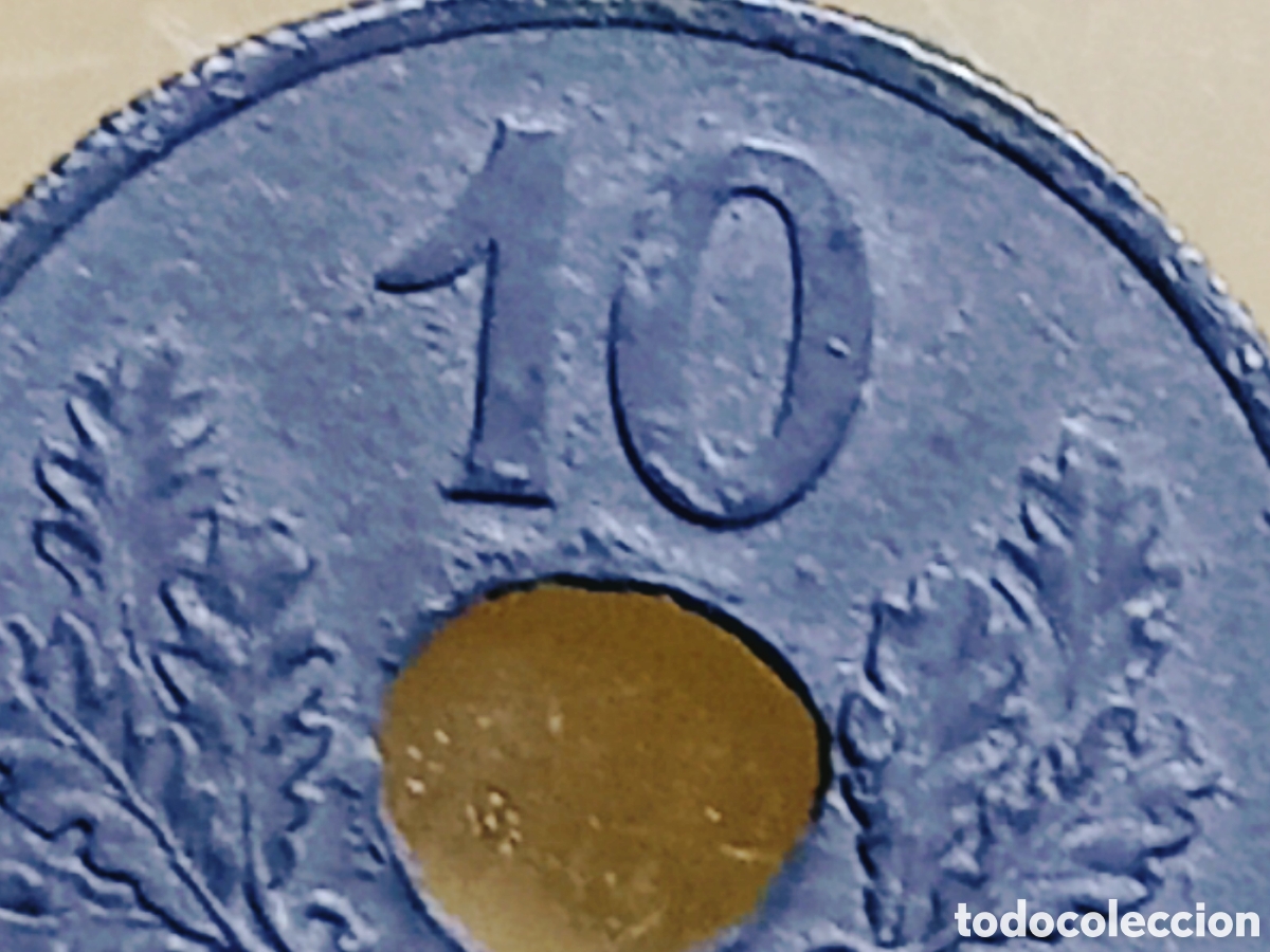 Monedas con errores: Moneda Francia (1942) error m&uacute;ltiple - Foto 10