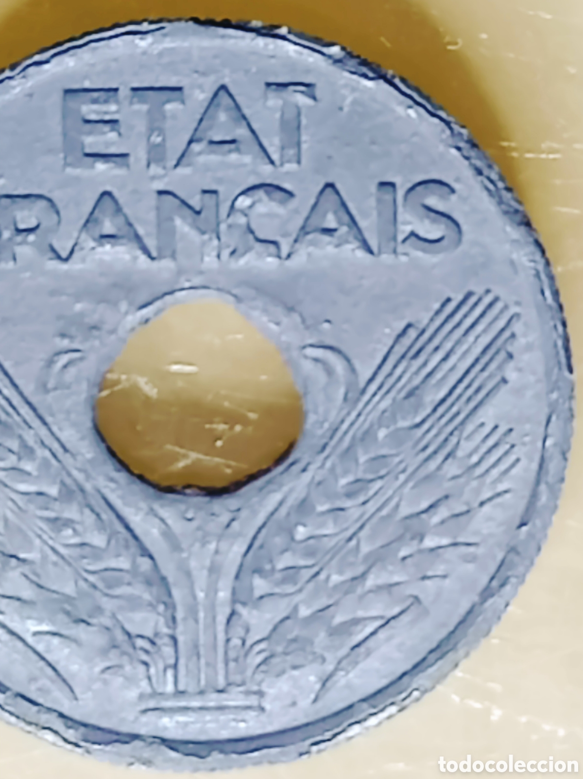 Monedas con errores: Moneda Francia (1942) error m&uacute;ltiple - Foto 15