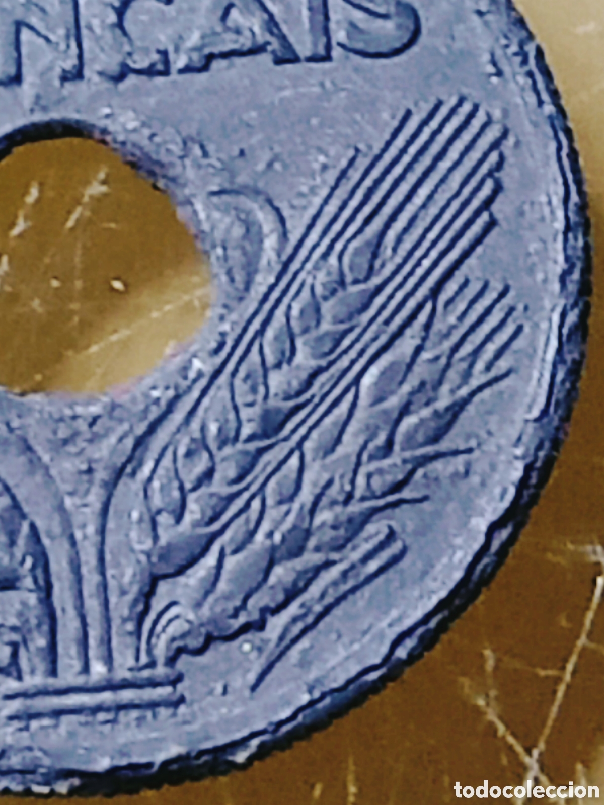 Monedas con errores: Moneda Francia (1942) error m&uacute;ltiple - Foto 17