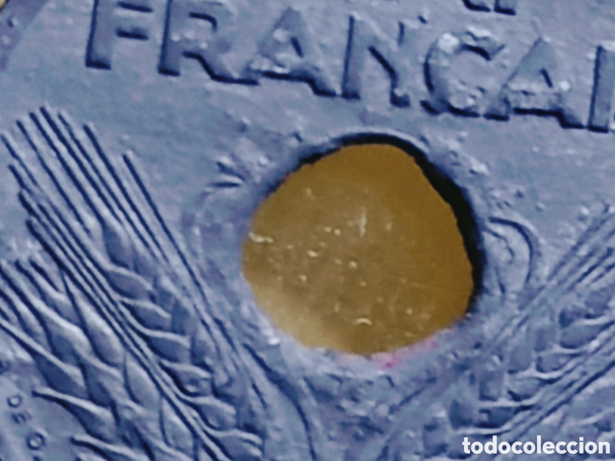 Monedas con errores: Moneda Francia (1942) error m&uacute;ltiple - Foto 19