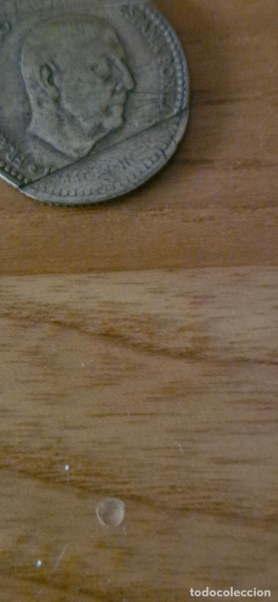Monedas con errores: ERROR DE ACU&Ntilde;ACION MONEDA 1 PESETA FRANCO CON ERROR/FALLO DE ACU&Ntilde;ACION - Foto 6