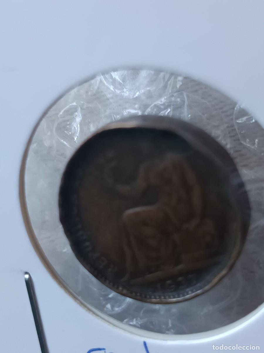 Monedas con errores: 50 c&eacute;ntimos 1937 canto grueso - Foto 2