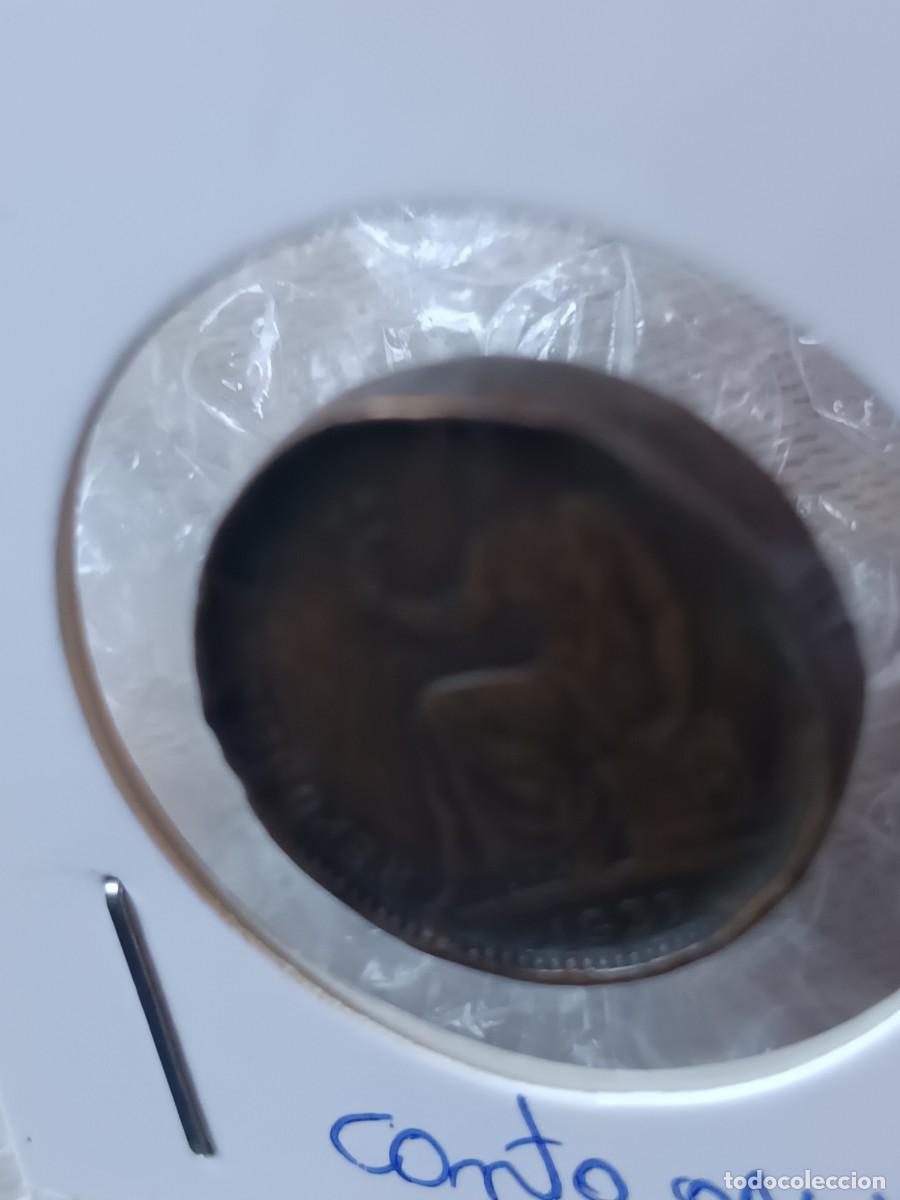 Monedas con errores: 50 c&eacute;ntimos 1937 canto grueso - Foto 3