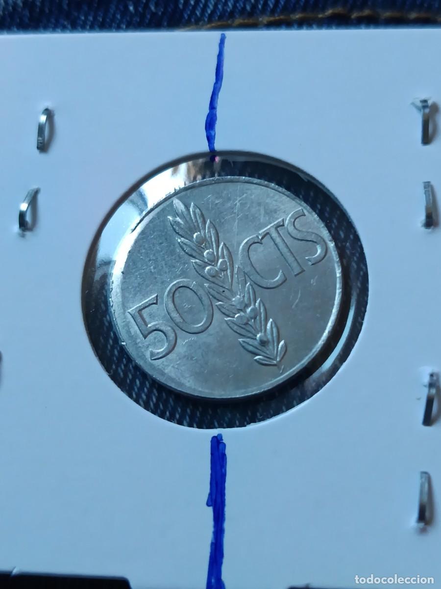 Monedas con errores: Monedas 50 c&eacute;ntimos 1966 doble error girada y desplazada - Foto 6