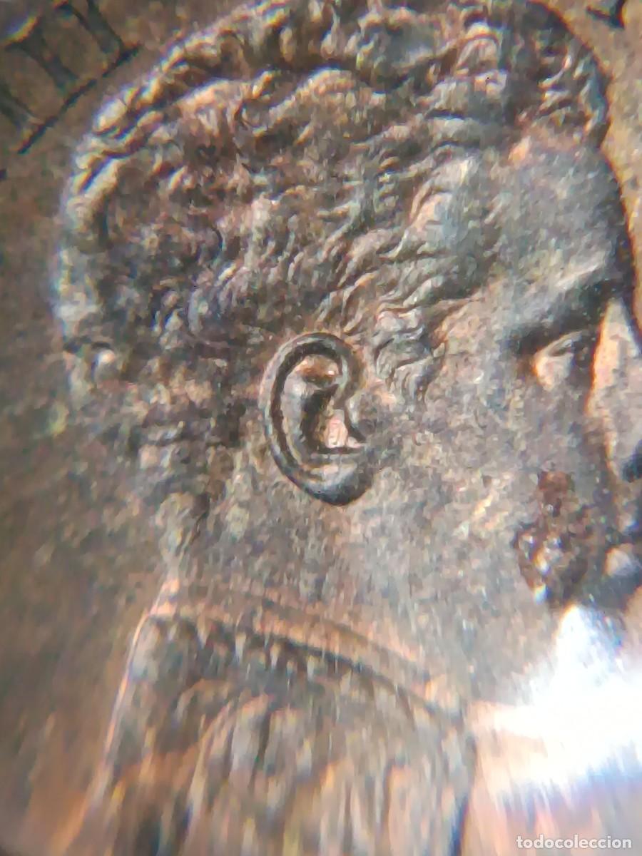 Monedas con errores: 2 c&eacute;ntimos 1904 Alfonso XIII oreja rayada - Foto 5