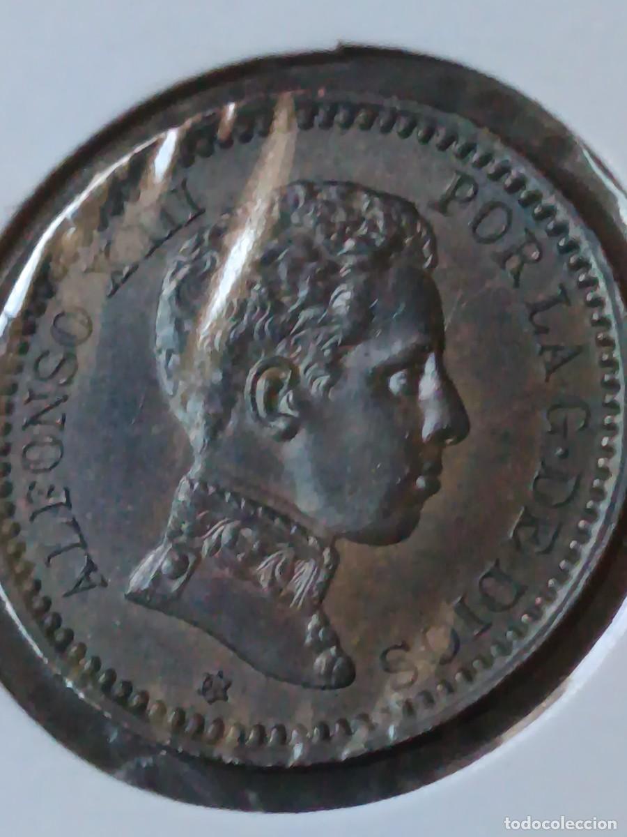 M&uuml;nzen mit Fehlern: Monedas 2 c&eacute;ntimos 1904 cero partido
