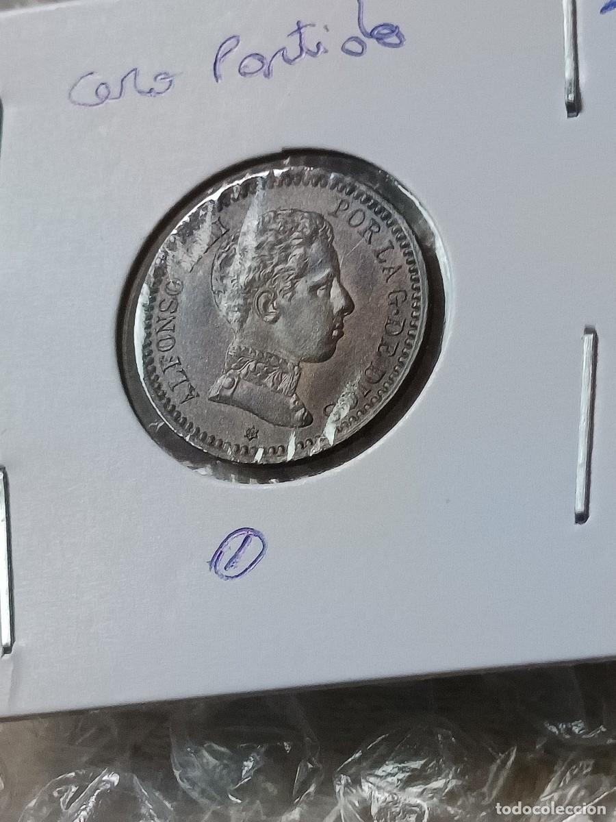 Monedas con errores: Monedas 2 c&eacute;ntimos 1904 cero partido - Foto 4