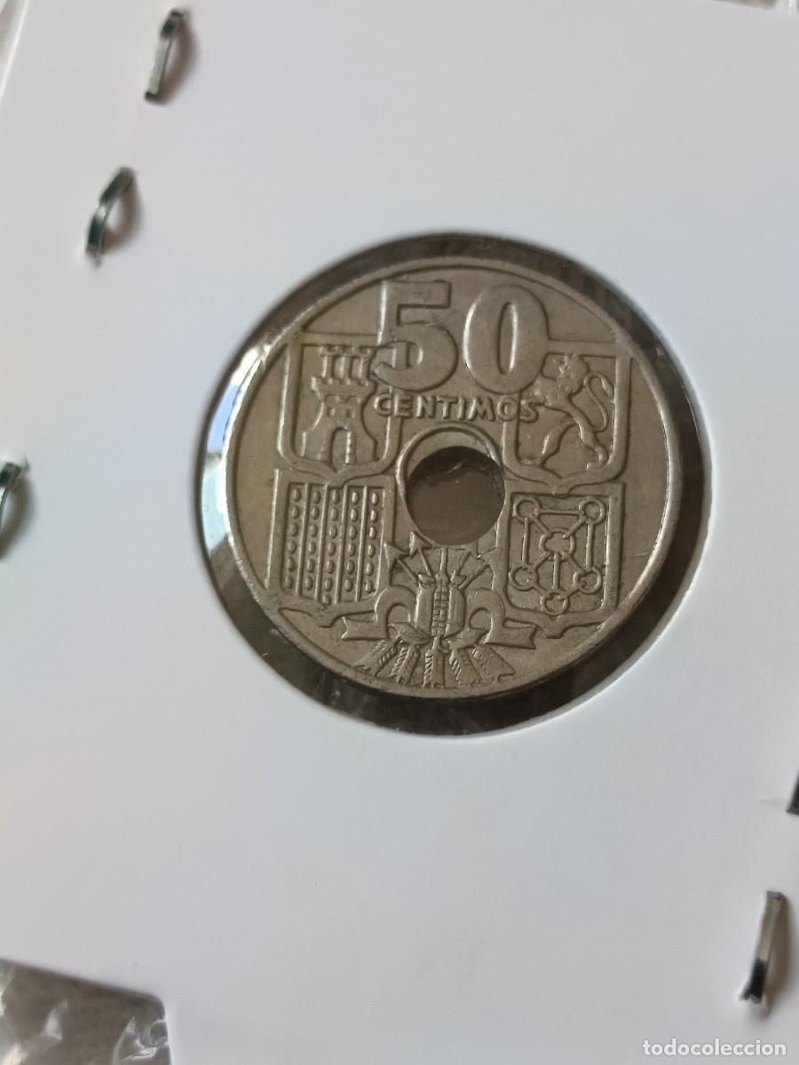 Monedas con errores: 4 Monedas de 50 c&eacute;ntimos agujero desplazada - Foto 3