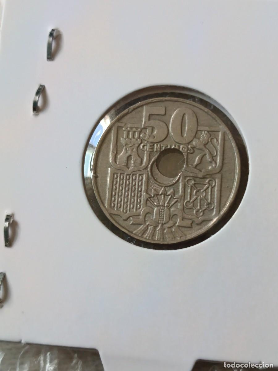 Monedas con errores: 4 Monedas de 50 c&eacute;ntimos agujero desplazada - Foto 7