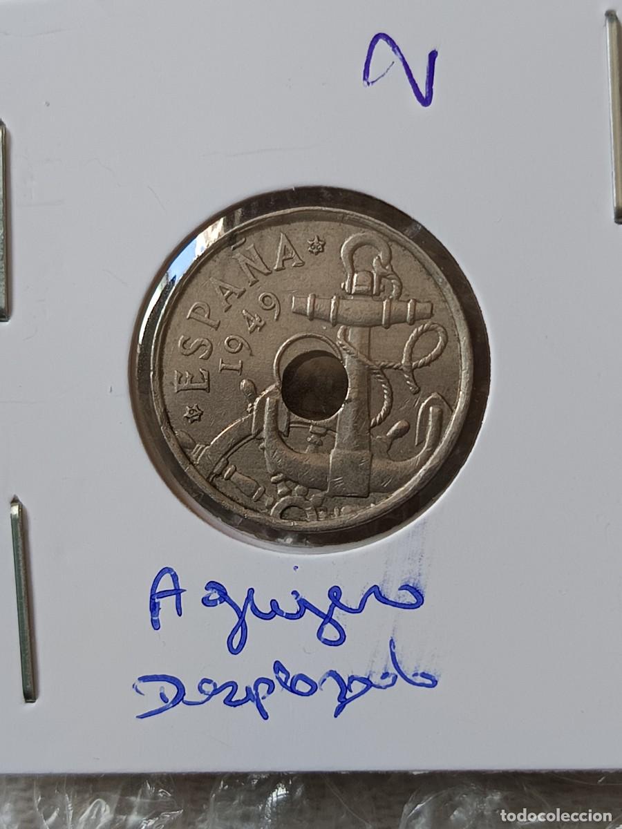 Monedas con errores: 4 monedas 50 c&eacute;ntimos agujero desplazada - Foto 6