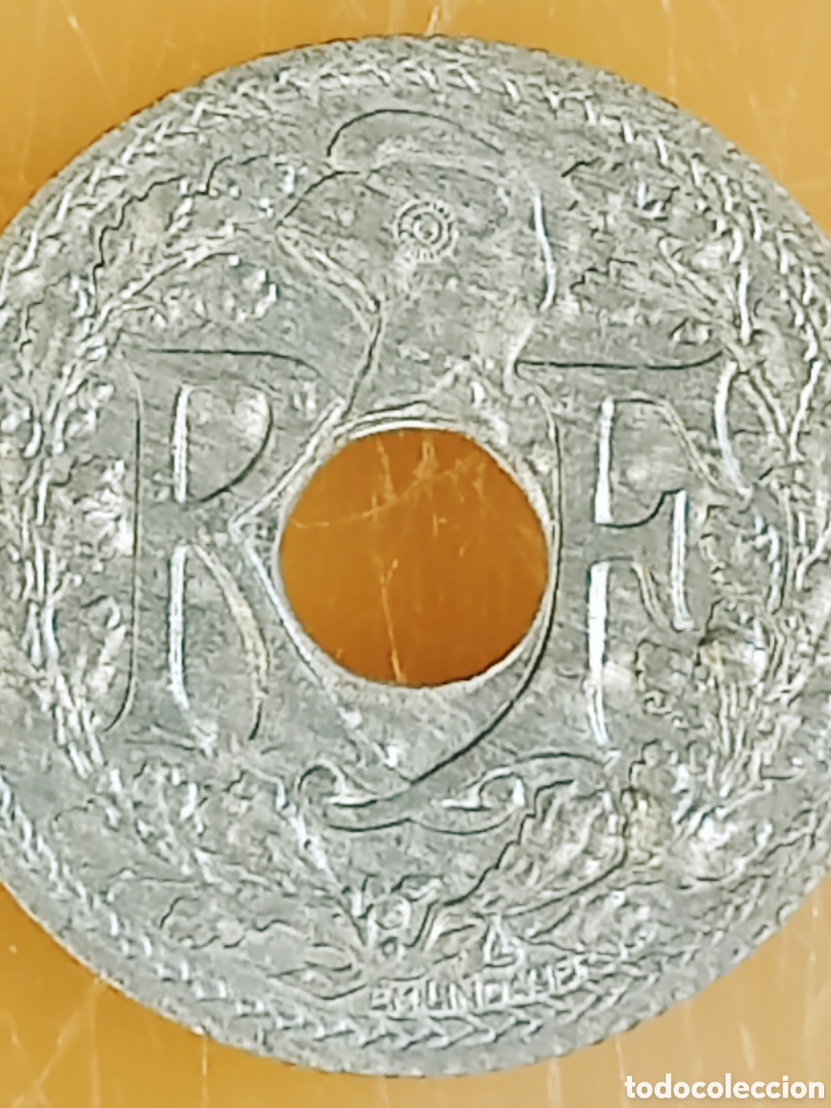 Monedas con errores: Moneda Francia(1941) Error M&uacute;ltiple - Foto 6