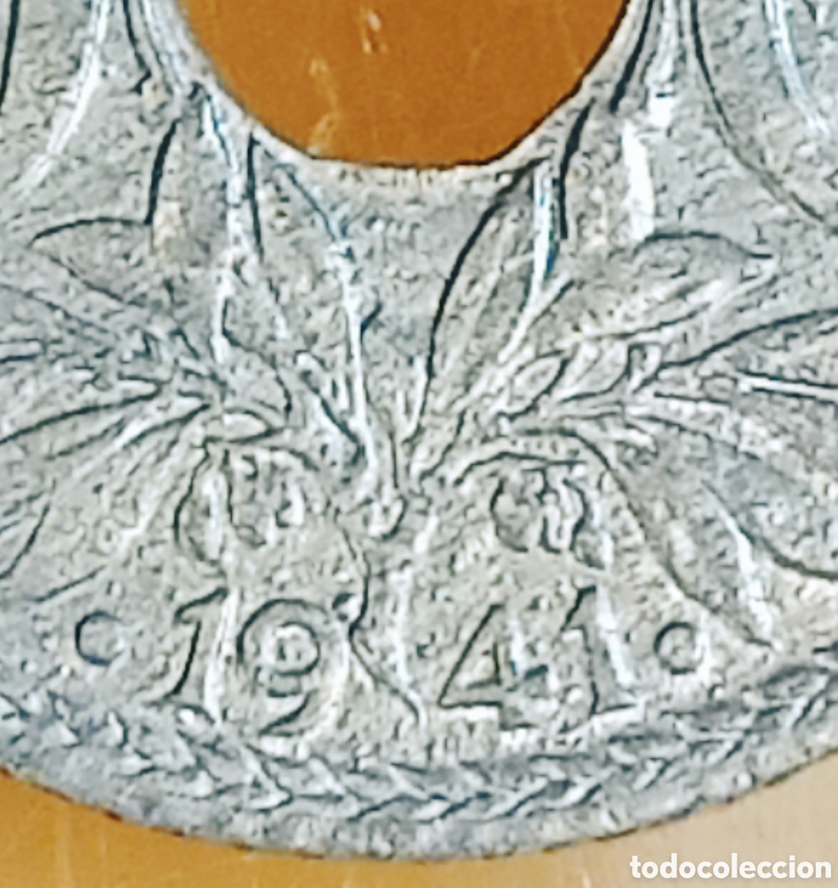 Monedas con errores: Moneda Francia(1941) Error M&uacute;ltiple - Foto 8