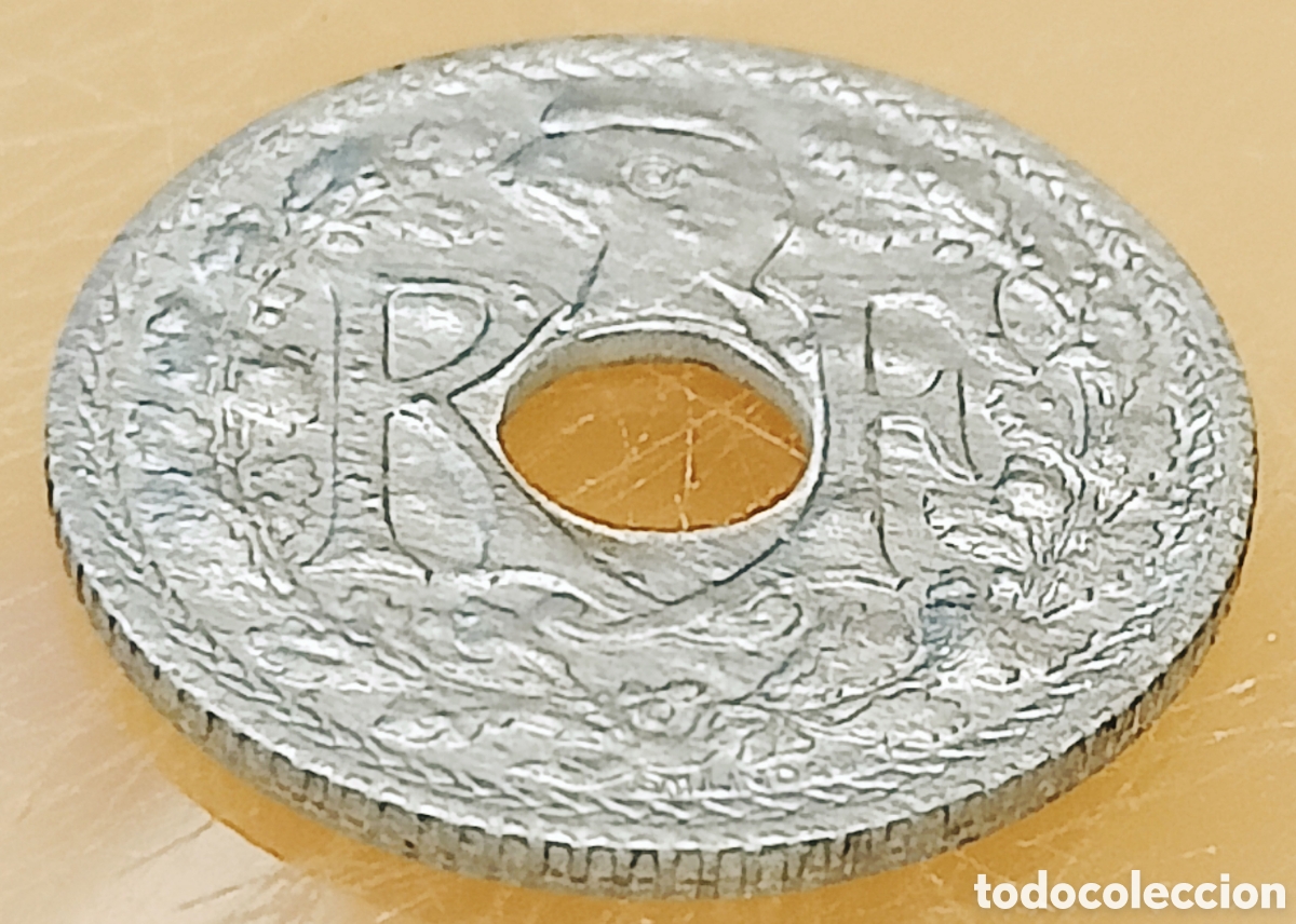 Monedas con errores: Moneda Francia(1941) Error M&uacute;ltiple - Foto 20