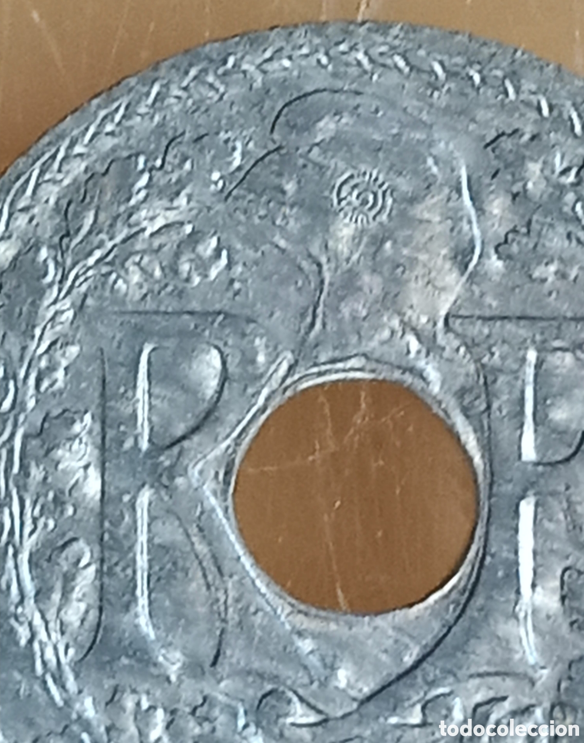 Monedas con errores: Moneda Francia(1941) Error M&uacute;ltiple - Foto 29