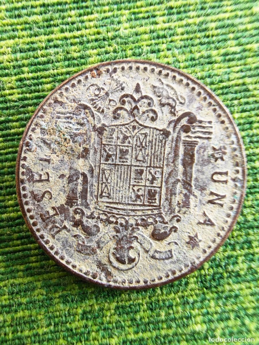 Monedas con errores: Moneda, Espa&ntilde;a, 1 Peseta, 1963 - Foto 2