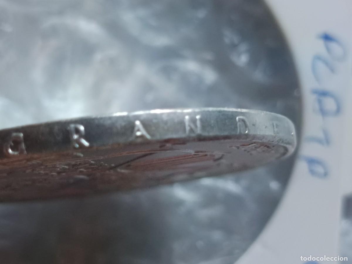 Monedas con errores: 3 monedas de 100 pesetas 1966 plata error - Foto 7