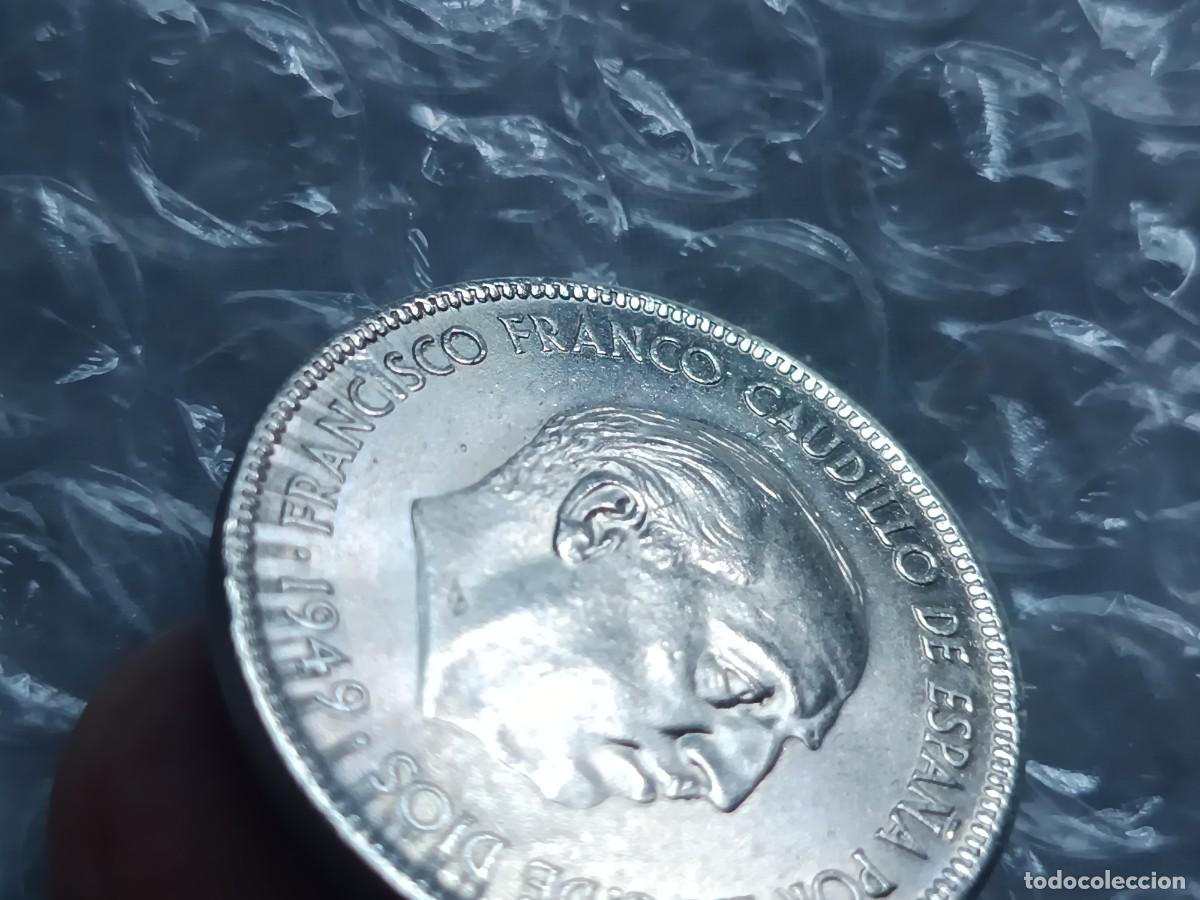 Monedas con errores: 3 monedas de 100 pesetas 1966 plata error - Foto 24