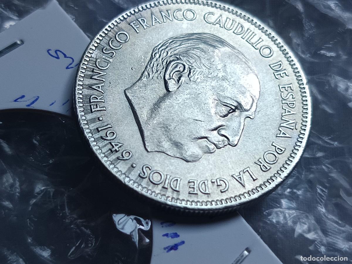 Monedas con errores: 3 monedas de 100 pesetas 1966 plata error - Foto 25
