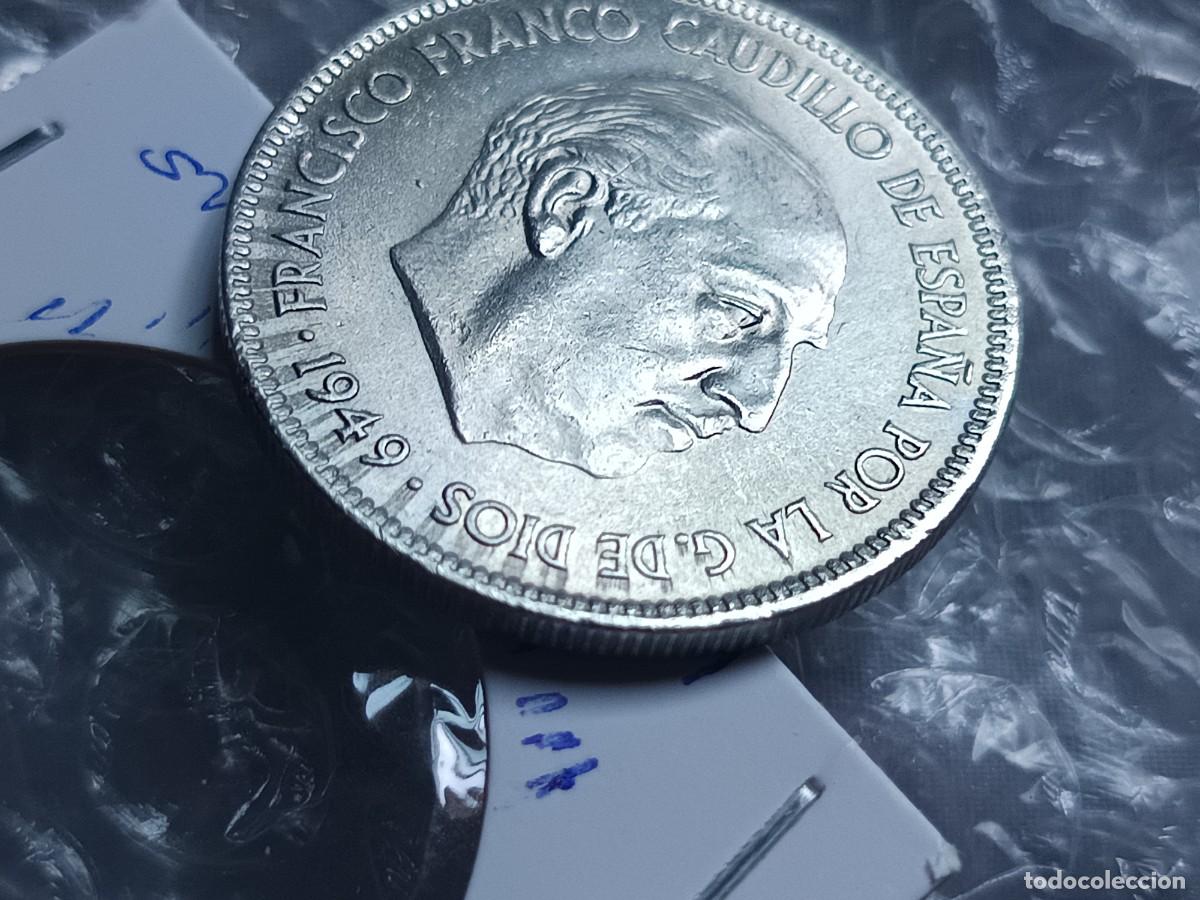 Monedas con errores: 3 monedas de 100 pesetas 1966 plata error - Foto 29