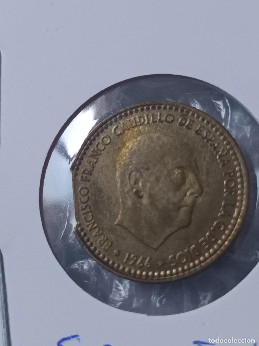 Monedas con errores: Lote 4 monedas 1 pesetas y 5 pesetas segmentadas - Foto 13