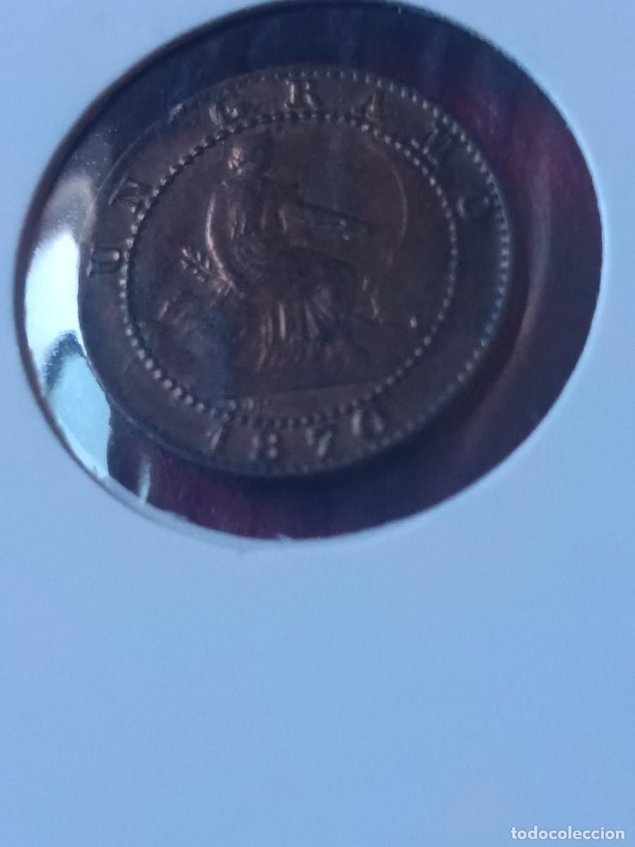 Monedas con errores: Monedas 1 c&eacute;ntimo 1870 con repinte - Foto 3