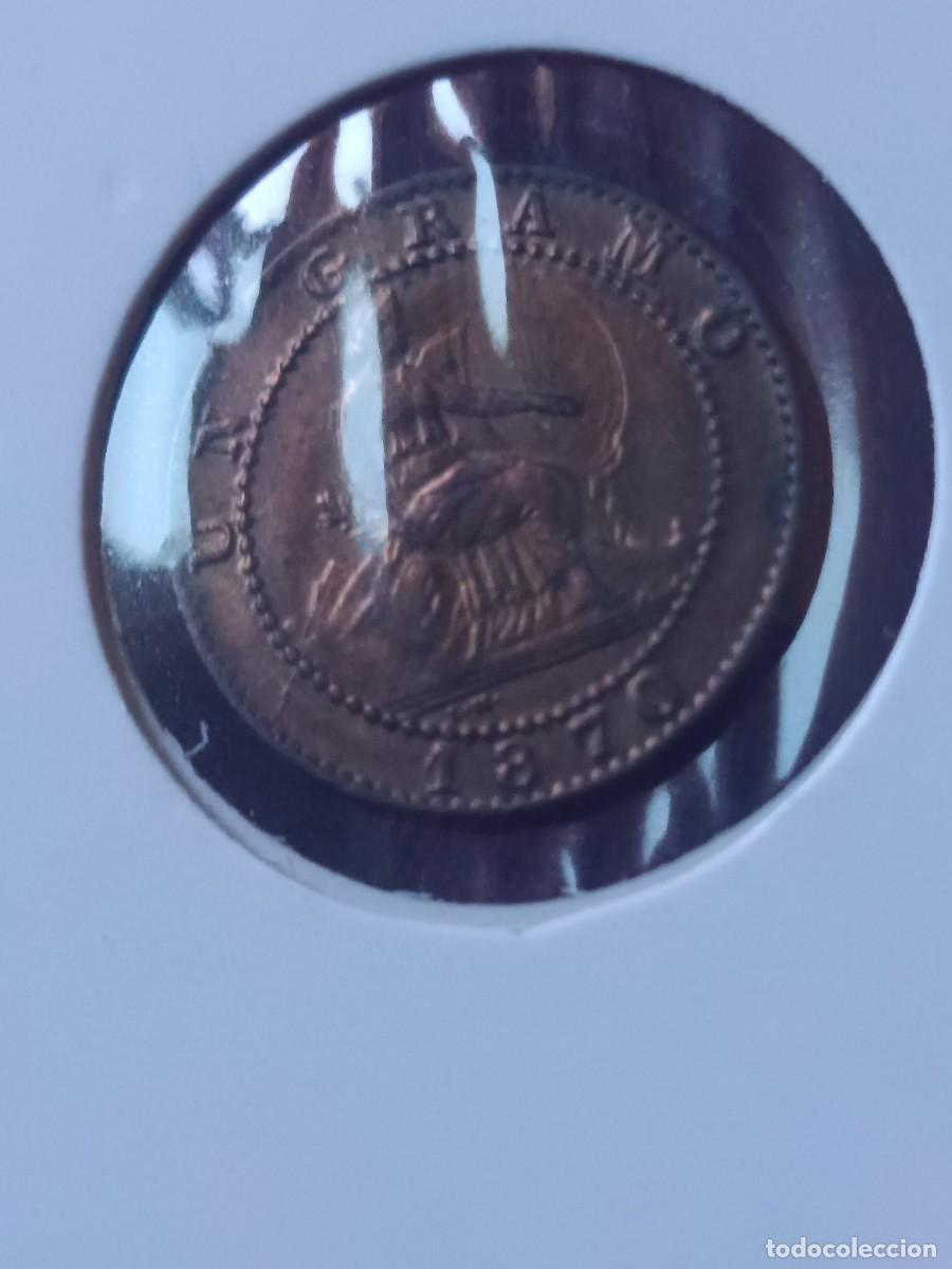 Monedas con errores: Monedas 1 c&eacute;ntimo 1870 con repinte - Foto 7