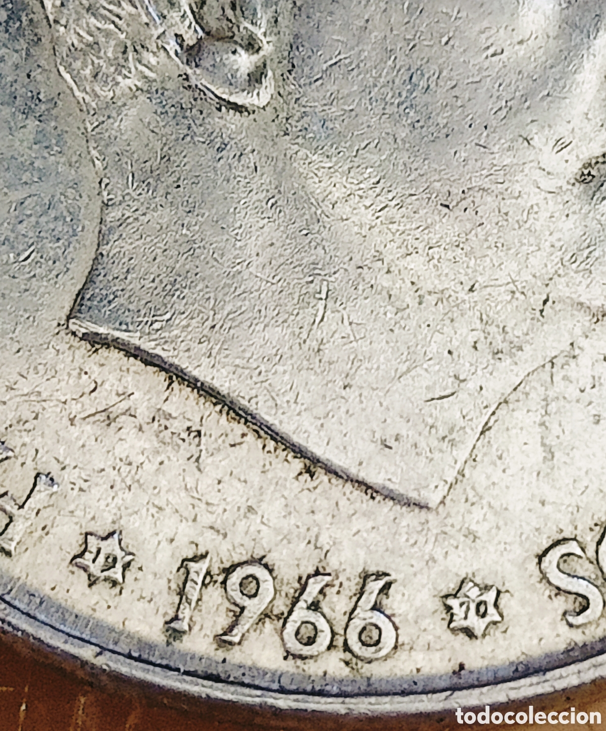 Monedas con errores: Moneda Espa&ntilde;a (1966*70) error m&uacute;ltiple - Foto 15