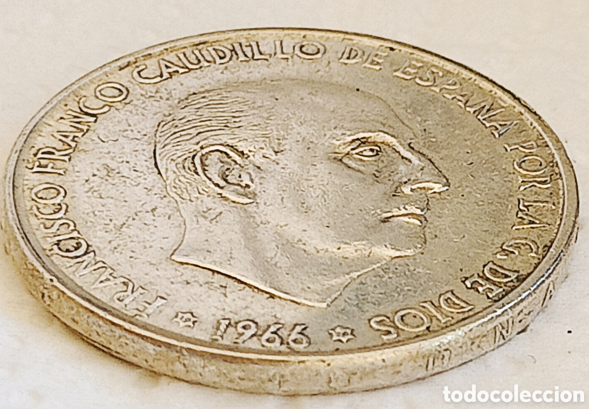 Monedas con errores: Moneda Espa&ntilde;a (1966*70) error m&uacute;ltiple - Foto 29