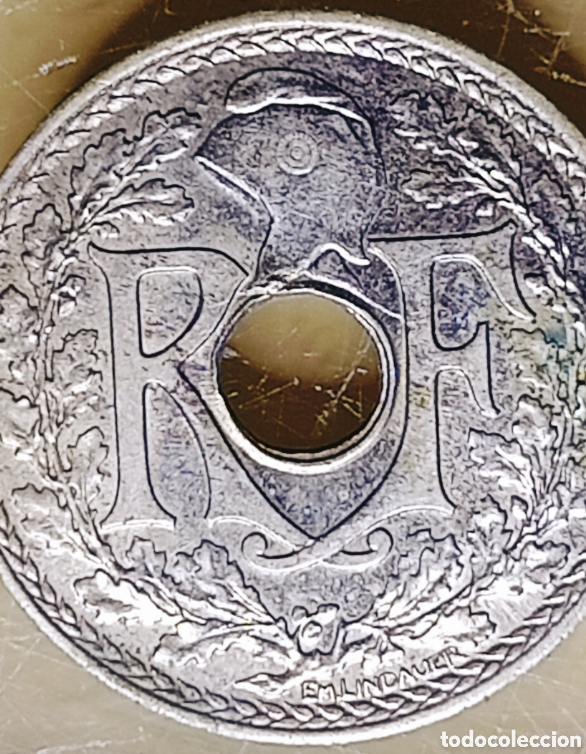 Monedas con errores: Moneda Francia-1939 (error de acu&ntilde;aci&oacute;n) - Foto 12