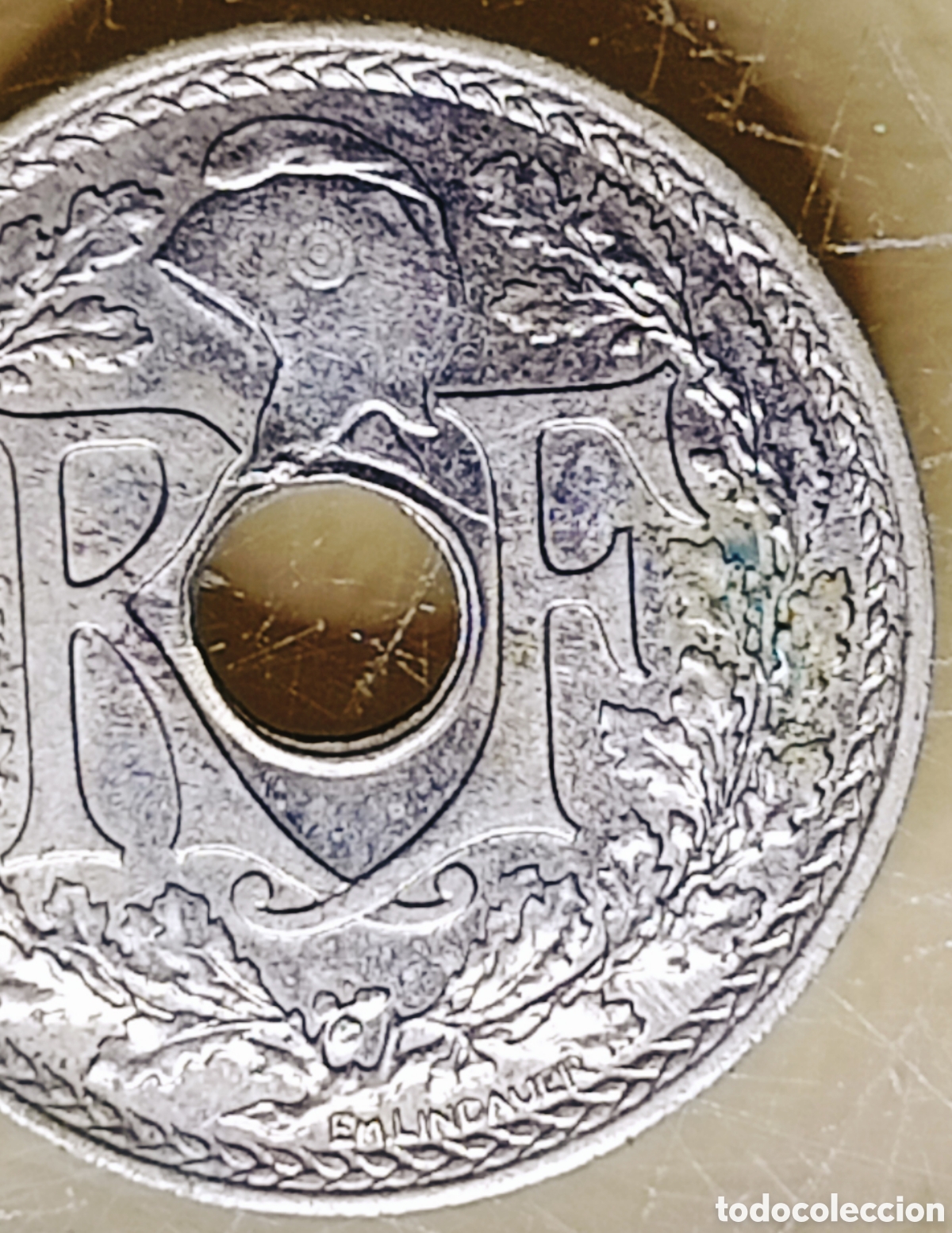Monedas con errores: Moneda Francia-1939 (error de acu&ntilde;aci&oacute;n) - Foto 14