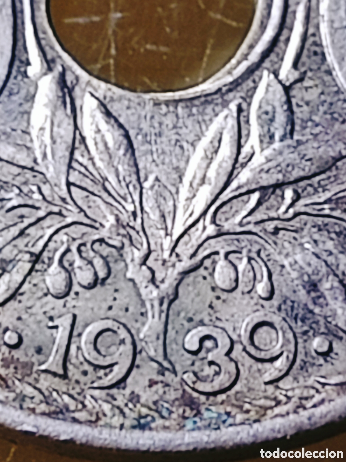 Monedas con errores: Moneda Francia-1939 (error de acu&ntilde;aci&oacute;n) - Foto 16