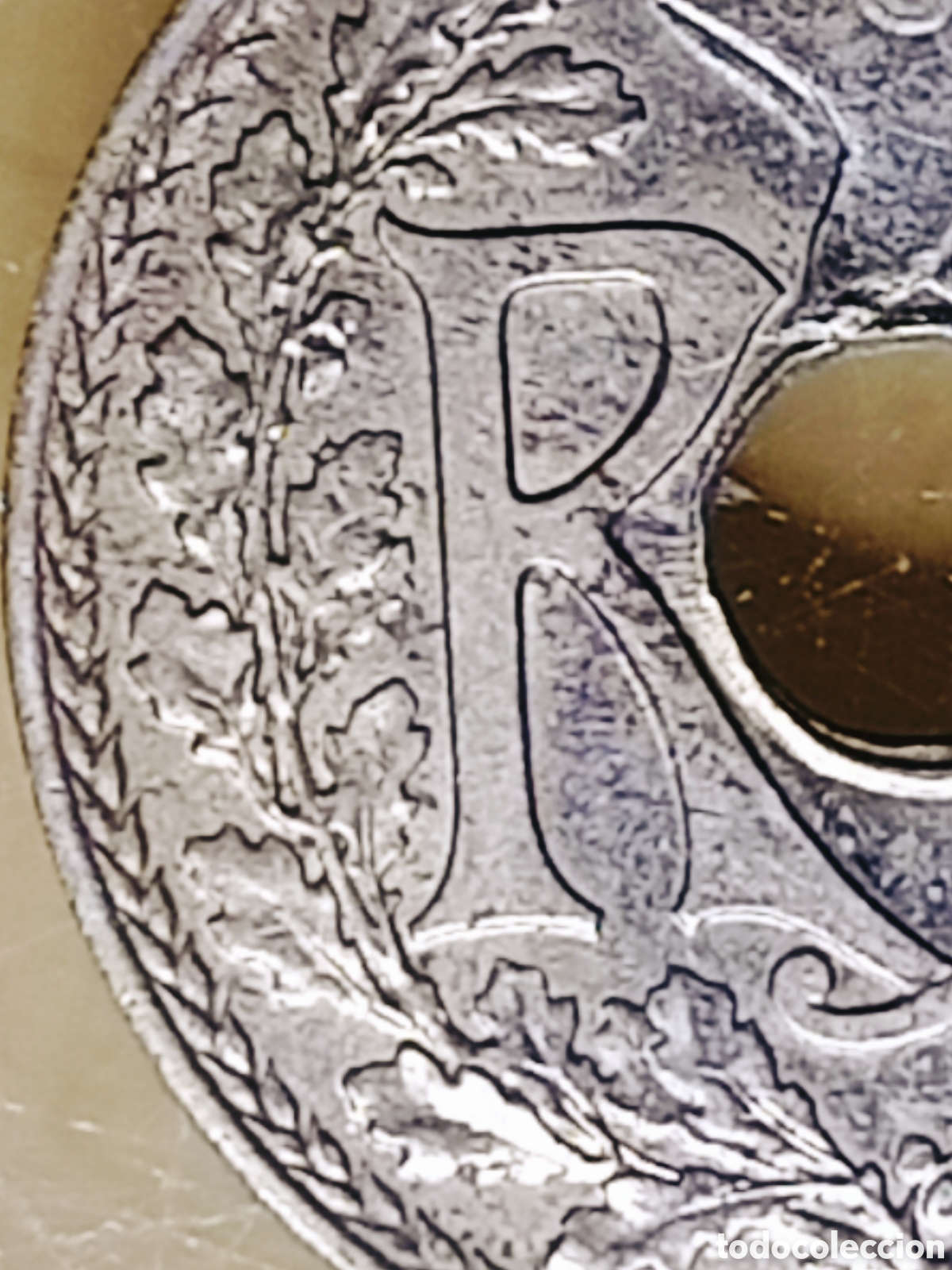 Monedas con errores: Moneda Francia-1939 (error de acu&ntilde;aci&oacute;n) - Foto 19