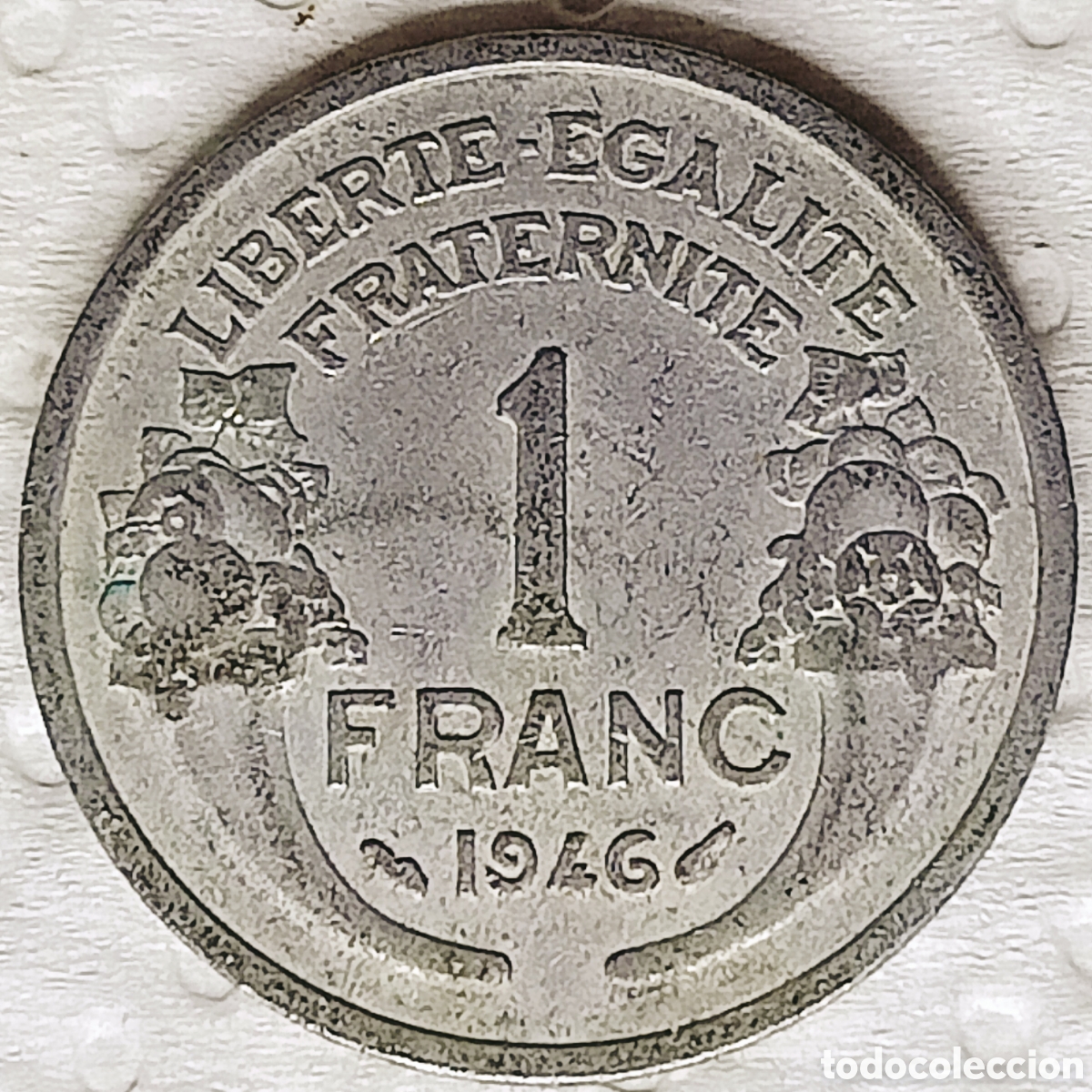 Monedas con errores: Moneda Francia (1946) ERROR - Foto 5