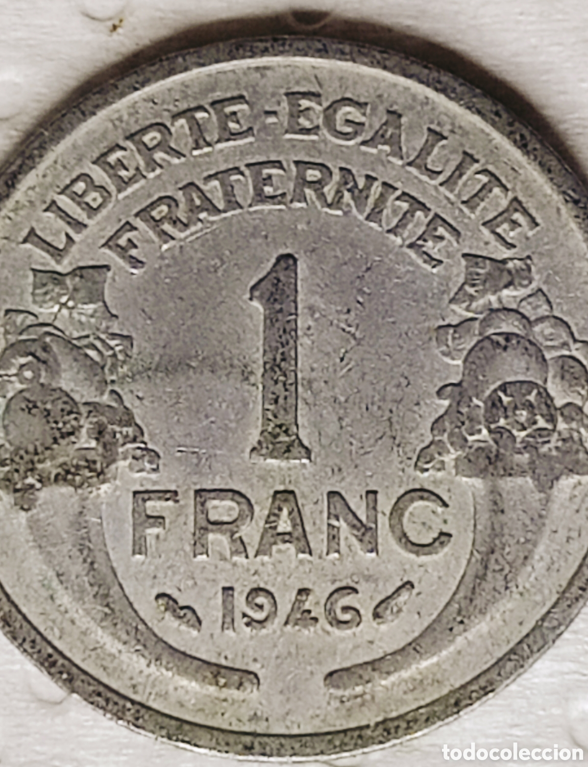 Monedas con errores: Moneda Francia (1946) ERROR - Foto 6