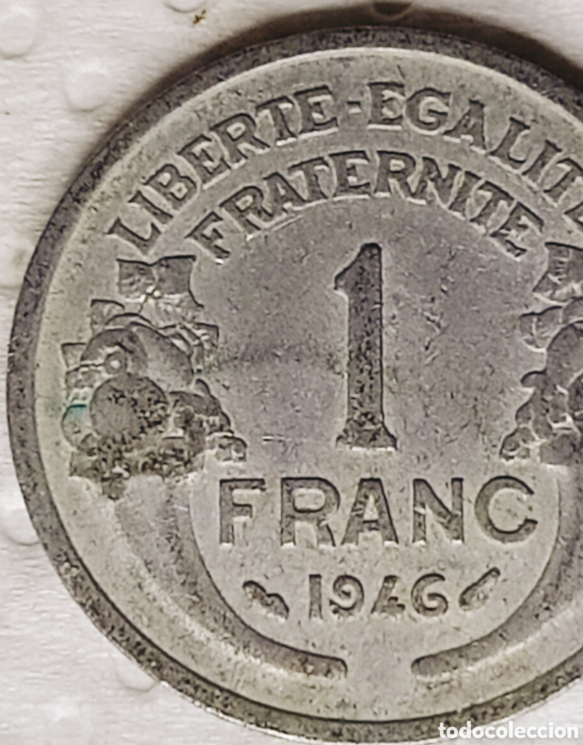 Monedas con errores: Moneda Francia (1946) ERROR - Foto 7