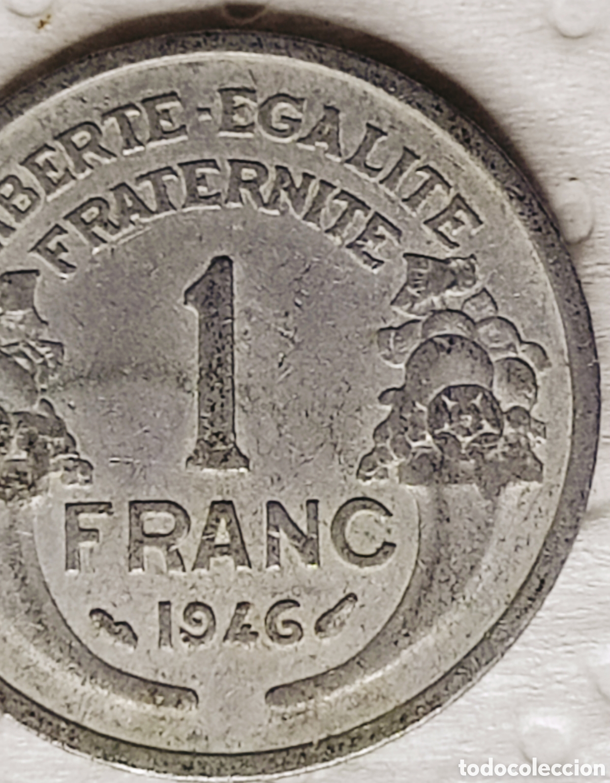 Monedas con errores: Moneda Francia (1946) ERROR - Foto 8