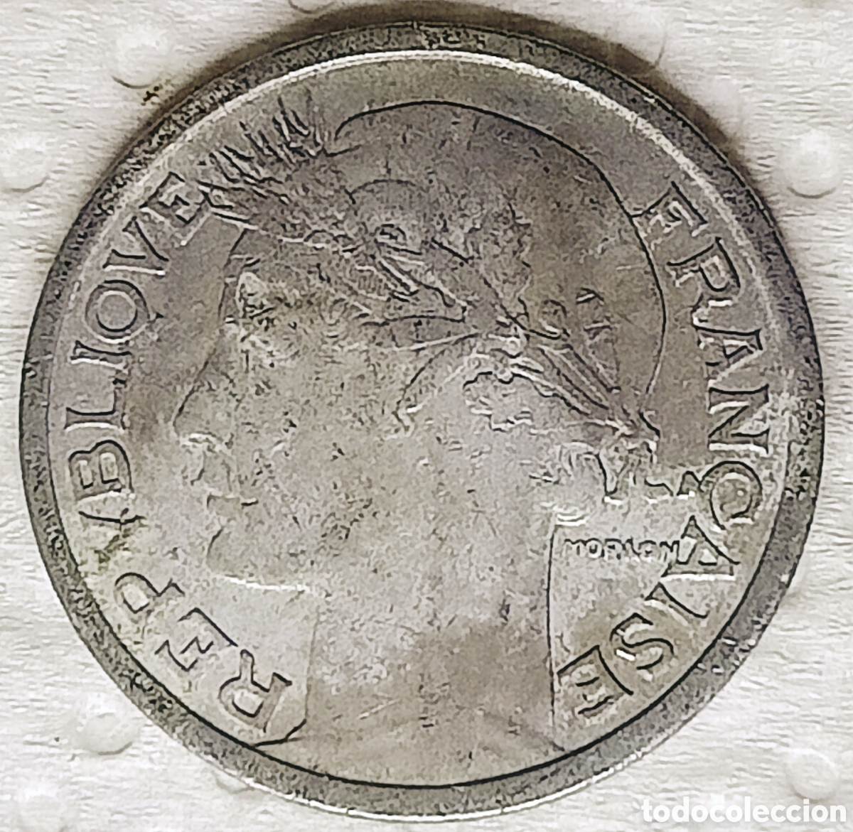 Monedas con errores: Moneda Francia (1946) ERROR