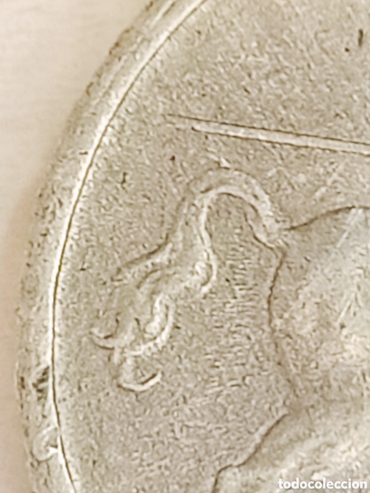 Monedas con errores: Moneda Espa&ntilde;a (1945) error severo - Foto 15