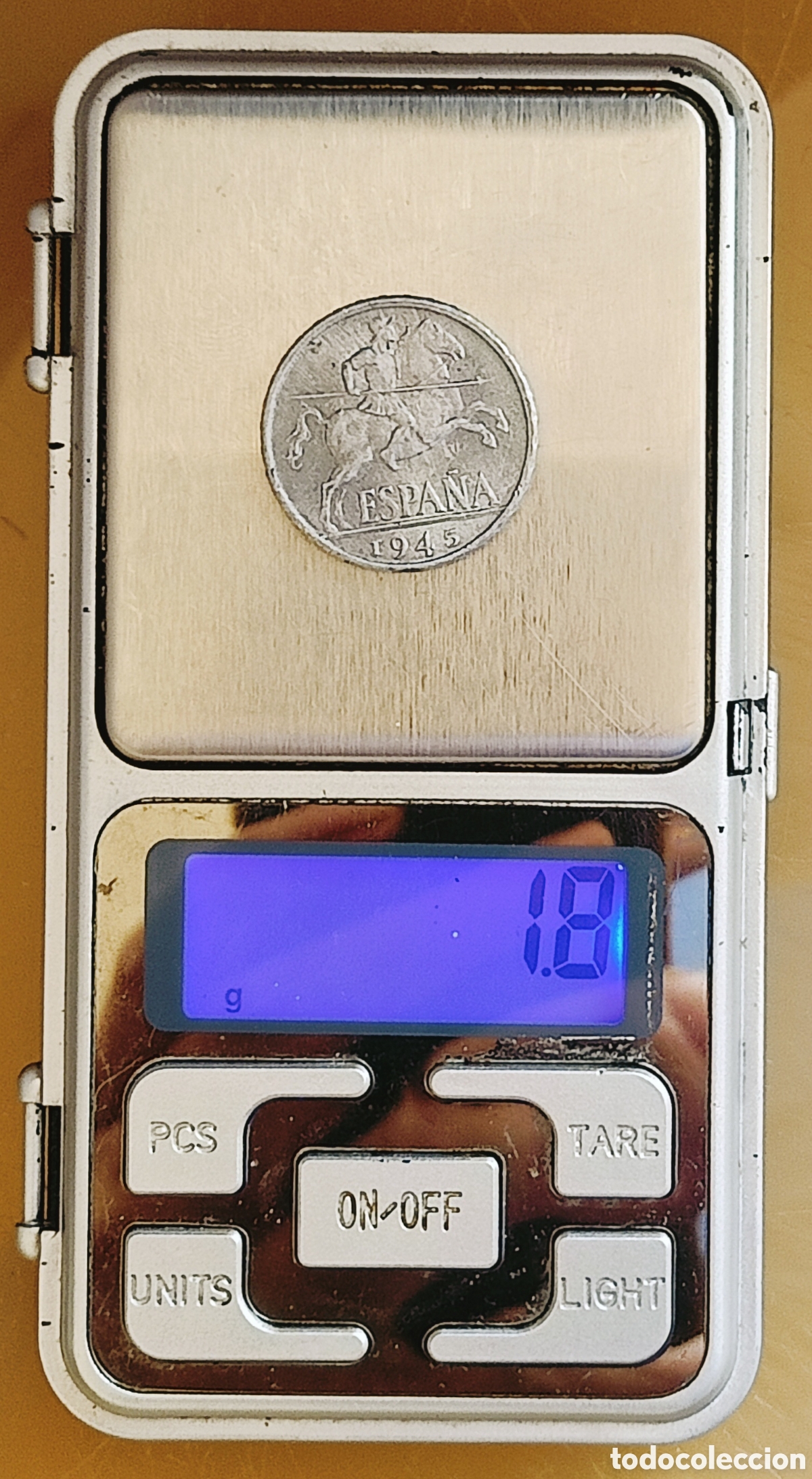 Monedas con errores: Moneda Espa&ntilde;a (1945) error severo - Foto 19