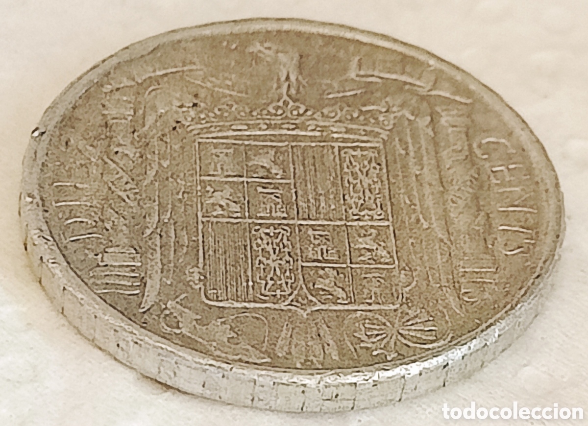 Monedas con errores: Moneda Espa&ntilde;a (1945) error severo - Foto 25