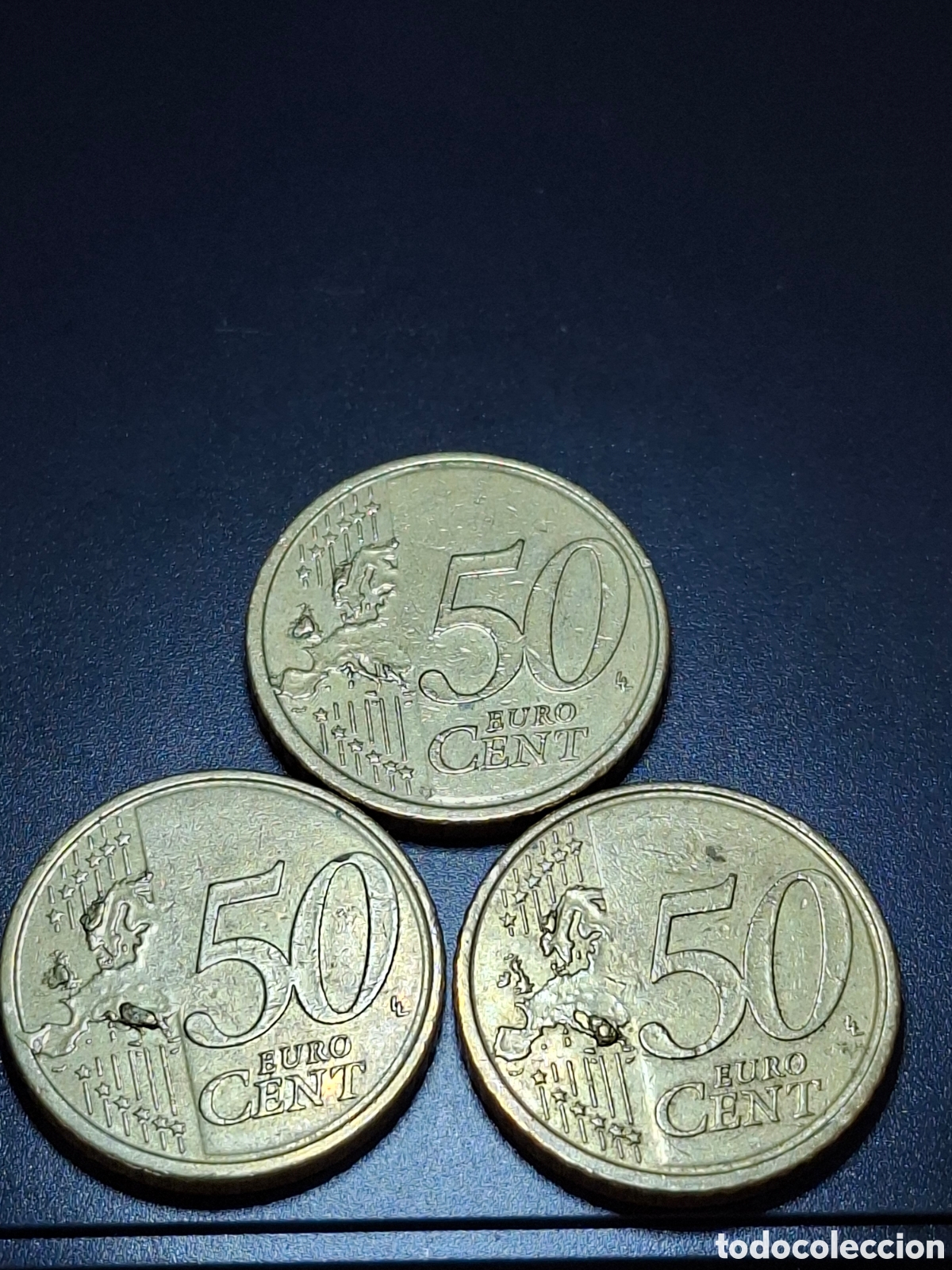 Monedas con errores: 50 c&eacute;ntimos Belgica 2009 con errores - Foto 4