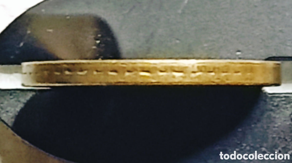 Monedas con errores: Moneda B&eacute;lgica (1980) h&iacute;brido de canto - Foto 9